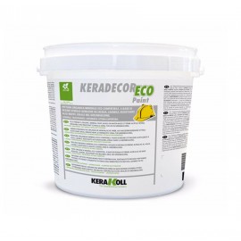 Pittura a base di resine stirolo-acriliche Kerakoll Keradecor Eco Paint 4 lt 23005 bianco