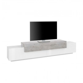 mobile-porta-tv-moderno-in-finitura-bianco-laccato-lucido-e-cemento